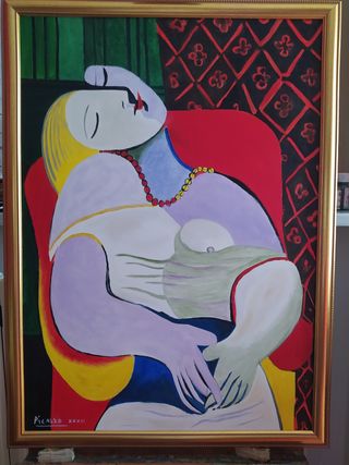 quadro dipinto a mano Picasso 70*50