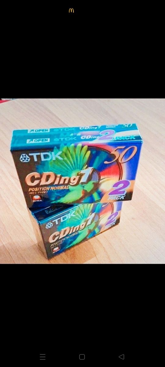 4 musicassette da 50 MINUTI