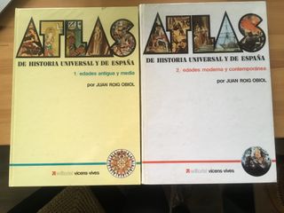 Atlas de Historia Universal y de España, Dos tomos