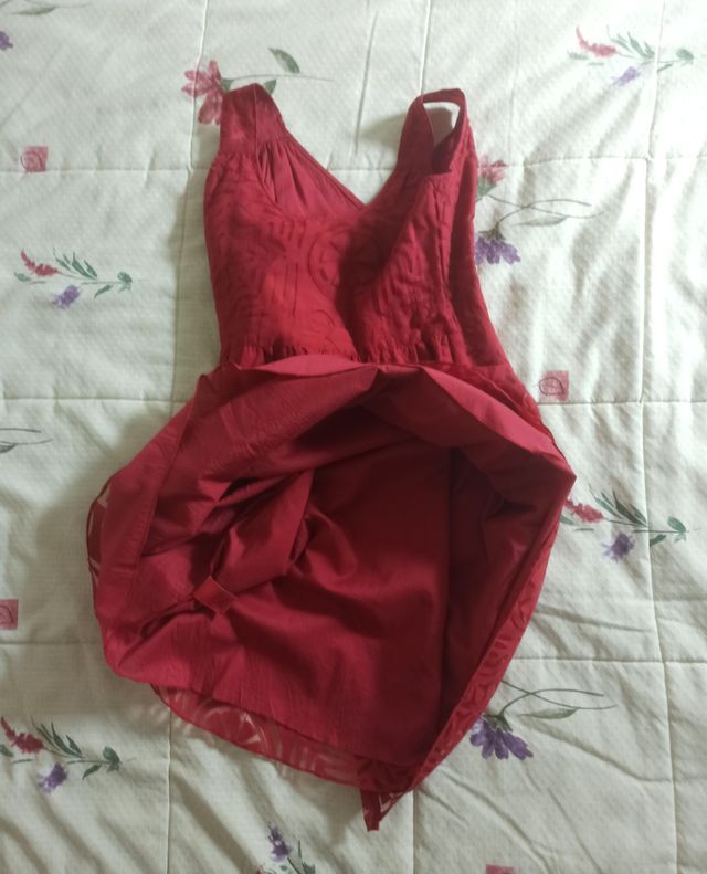 Vestido verano rojo TONALÁ