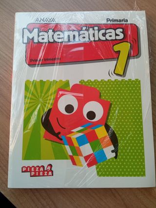 NUEVO matemáticas 1 primaria Anaya pieza a pieza