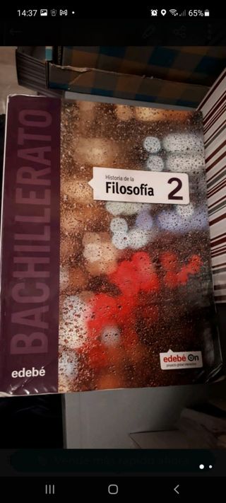 libro historia de la filosofía edebé 2 bachillerat
