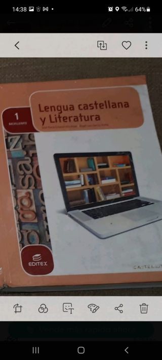 libro de lengua y literatura editex 1 bachillerato