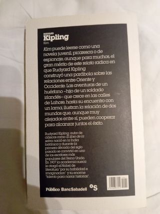 Novela "Kim" del Premio Nobel, Rudyard Kipling