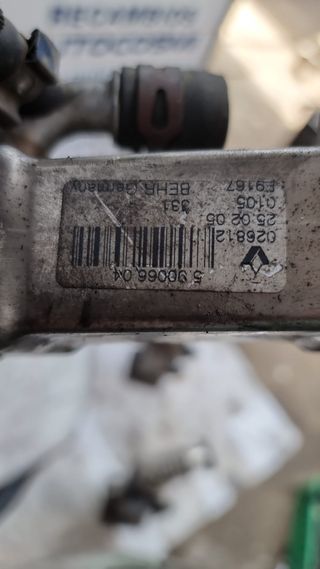 ENFRIADOR EGR RENAULT 1.9 DCI 2005 REF. 50006604