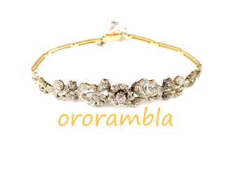 Pulsera oro 18k VINTAGE