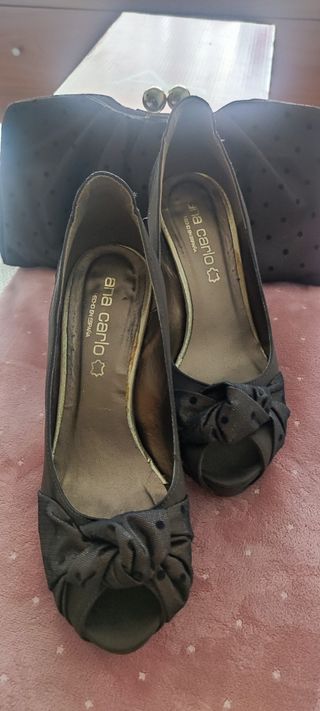 zapatos y bolso fiesta 