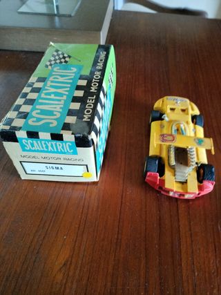 scalextric sigma coche vintage