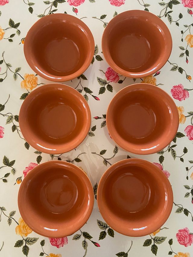 Coppette in terracotta