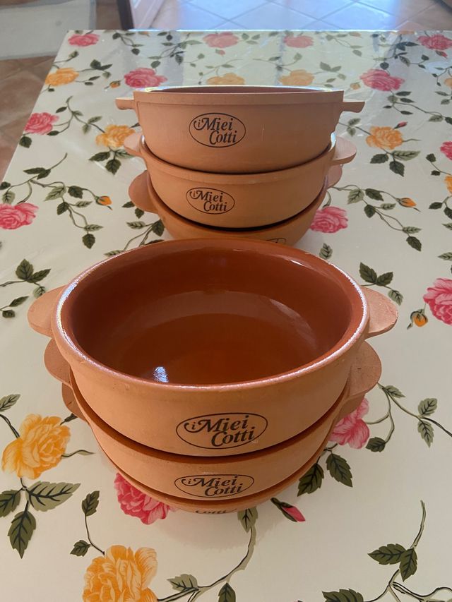 Casseruoline in terracotta