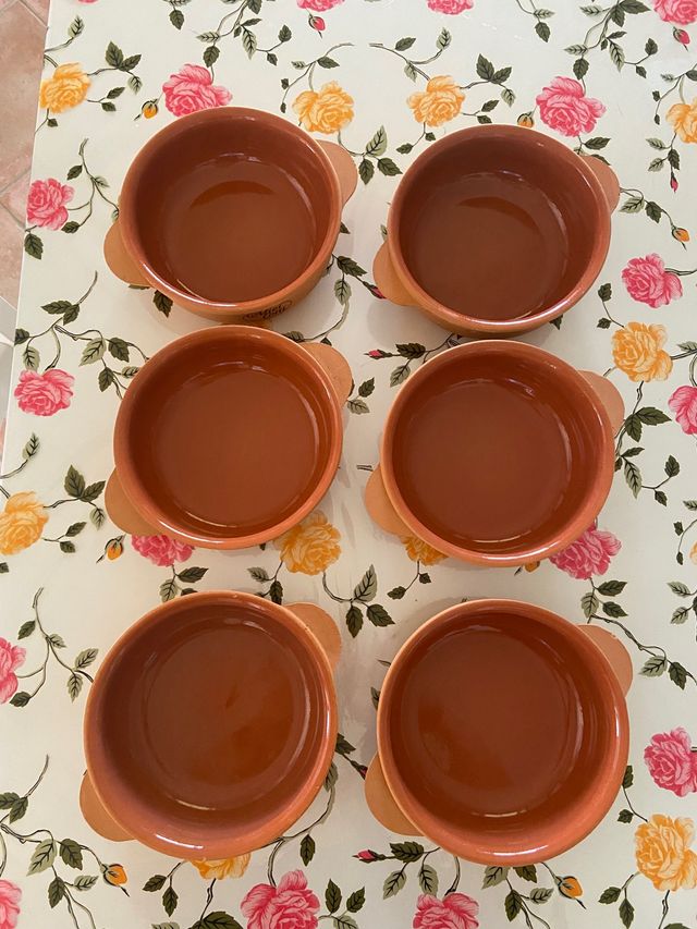 Casseruoline in terracotta