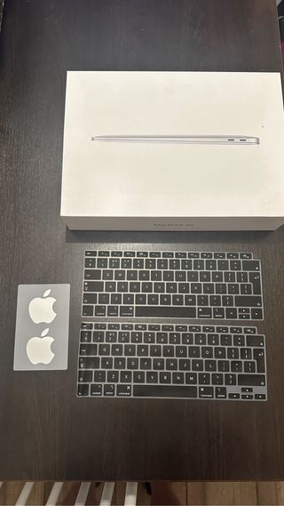Protector teclado macbook air A2337
