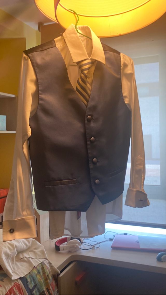 Traje comunión niño  talla 910 amplio