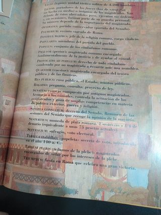 Cesar y Roma. Revista de la Historia. Anaya