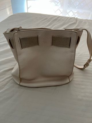 Bolso Adolfo Dominguez color beige