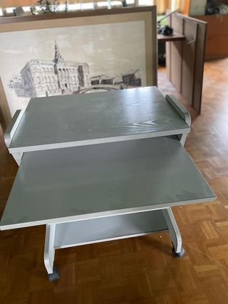 Mesa abatible de madera
