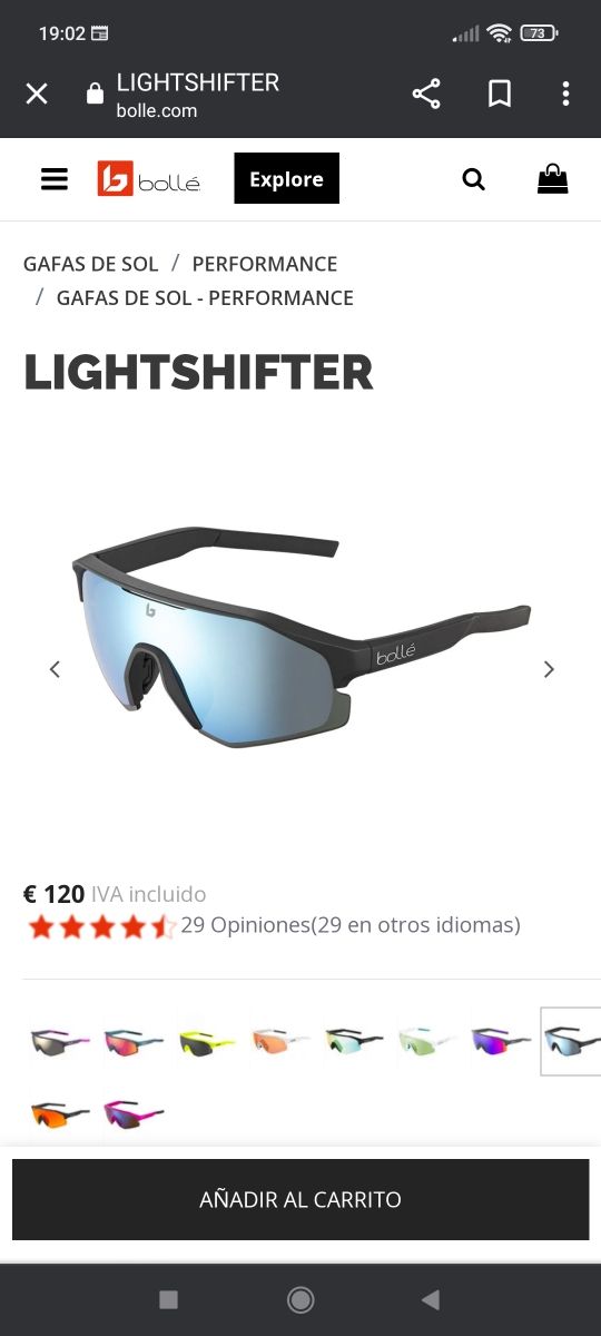 Gafas Bollé Lightshifter