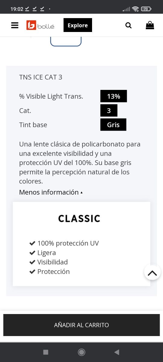 Gafas Bollé Lightshifter