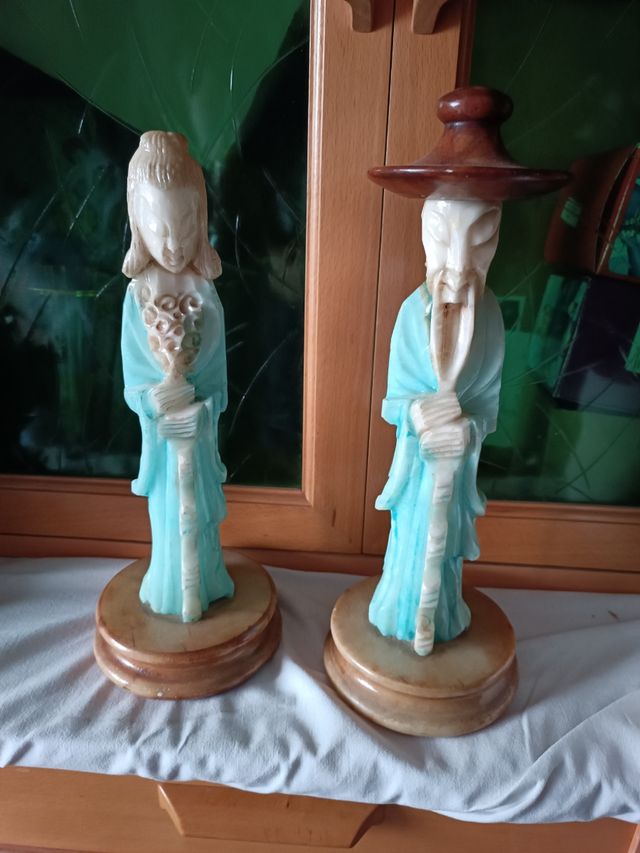 pareja chinitos decoración