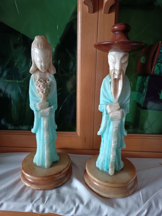 pareja chinitos decoración