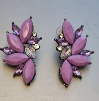 Oferta  Pendientes de mujer 👠 de cristal 🔮