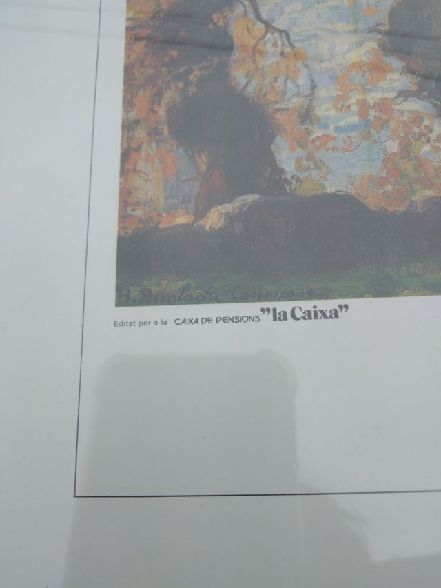 Láminas enmarcadas en exclusiva para " La Caixa "