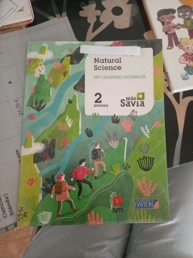 natural science 2 primaria note book