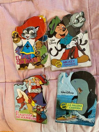 Cuentos  troquelados infantiles años 80