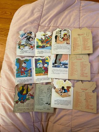 Cuentos  troquelados infantiles años 80