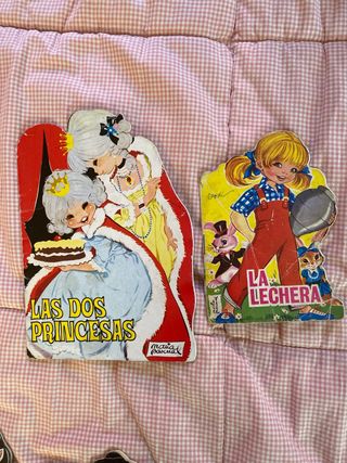 Cuentos  troquelados infantiles años 80