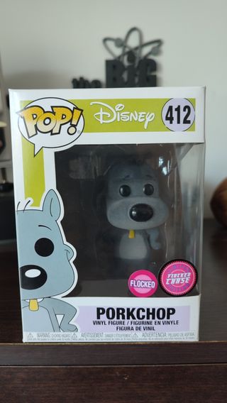 Funko Pop Porkchop versión Flocked Chase