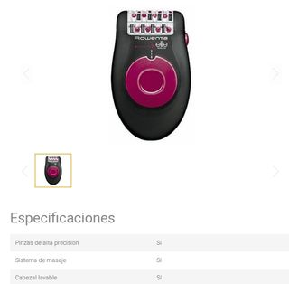 Depiladora Rowenta elite model look