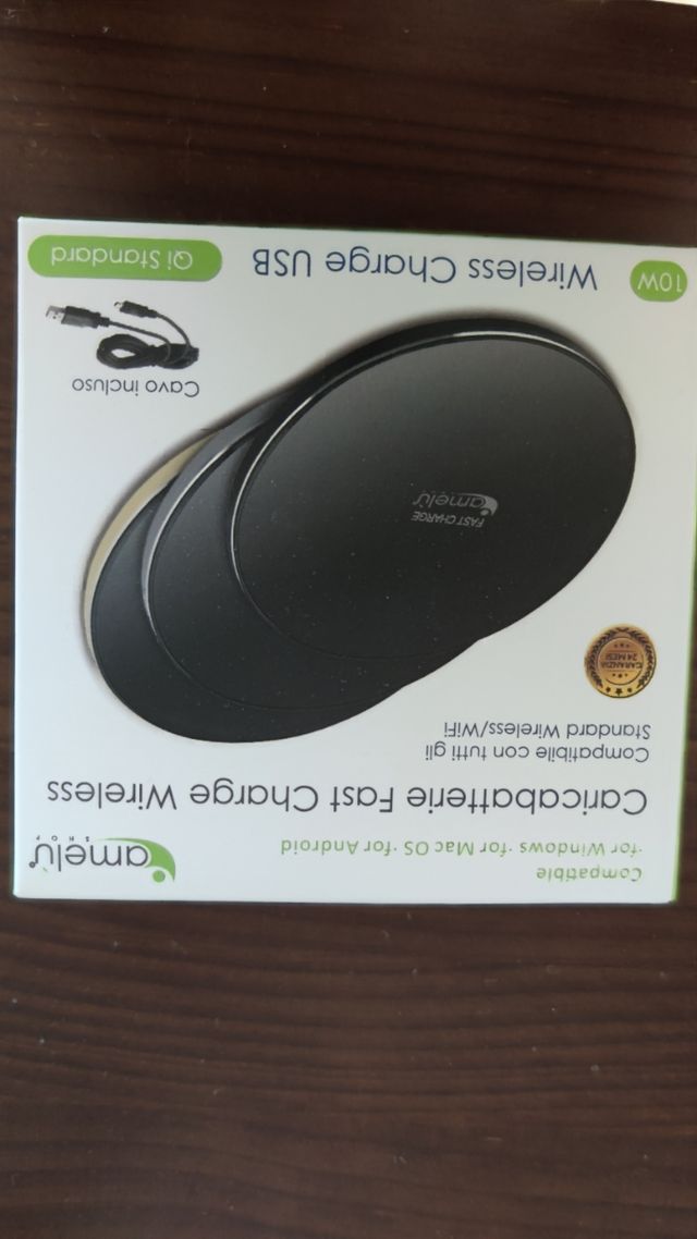 cargador sin enchufe