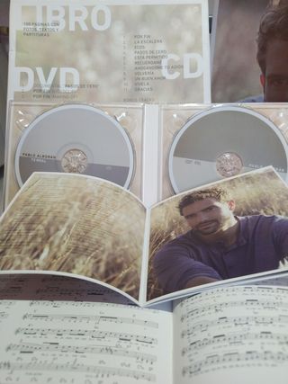 Pablo Alborán.TERRAL. Libro, dvd, cd. Edición espe