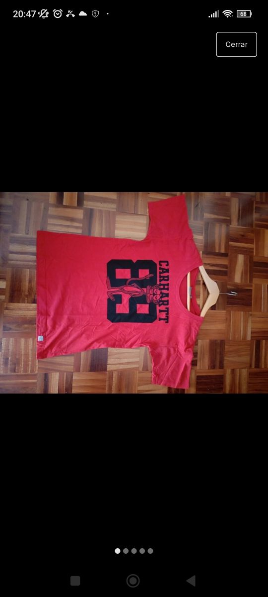 Camiseta de Carhartt pantera rosa