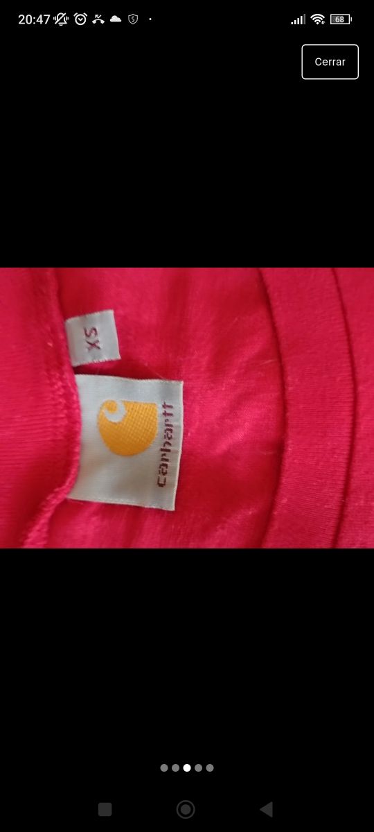 Camiseta de Carhartt pantera rosa