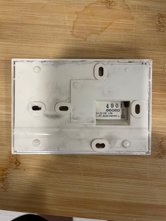 Termostato de dos hilos programable