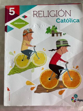 Libro de religión de 5 de primaria 