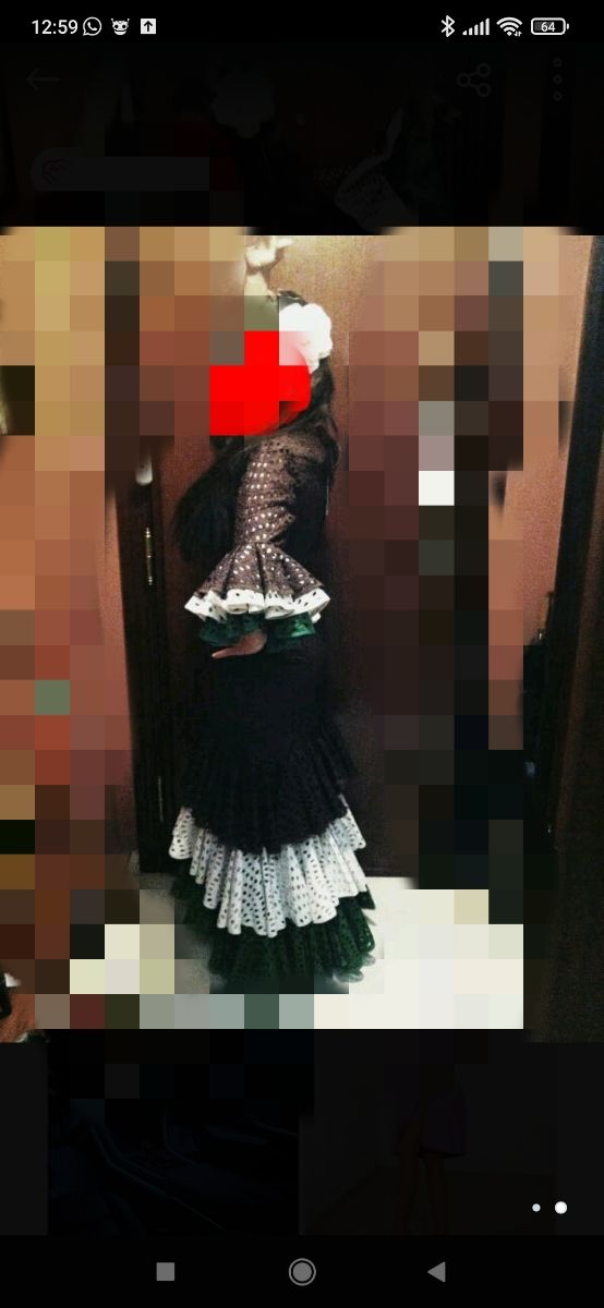 traje flamenca  y complementos
