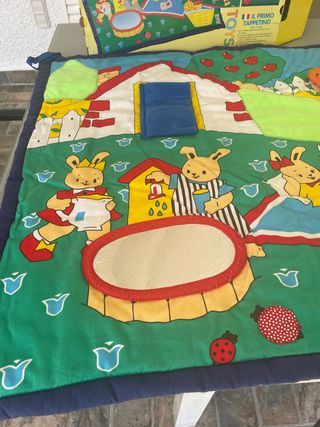 Mantita juego bebés