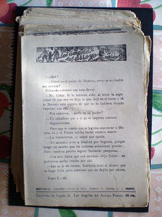 Luis del Val: Los ángeles del arroyo (novela entre
