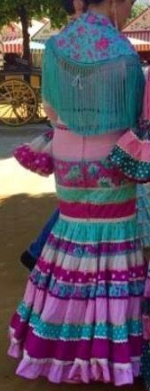Traje de gitana/ flamenca 