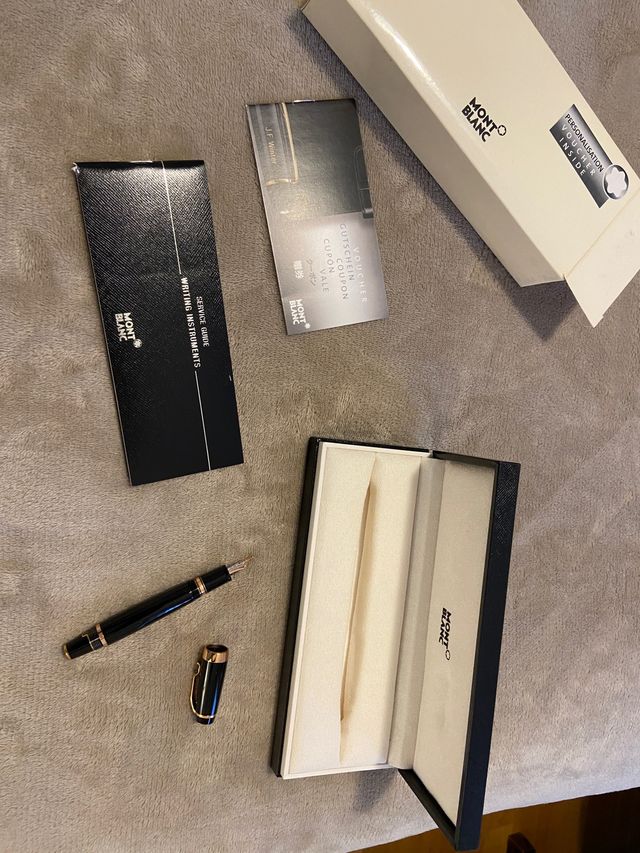 Pluma Montblanc Bohéme Marrón F sin estrenar