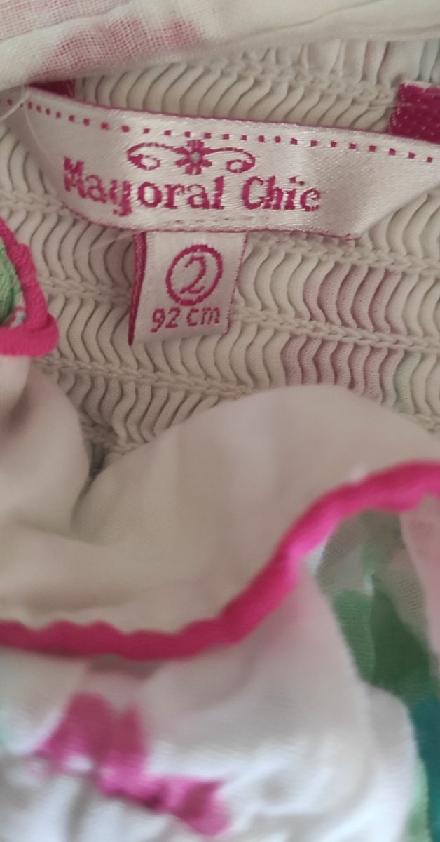 Vestido tirantes Mayoral