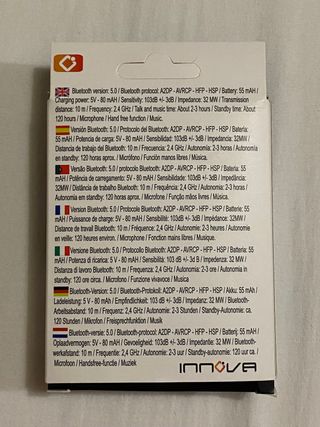 Auriculares inalámbricos con bluetooth