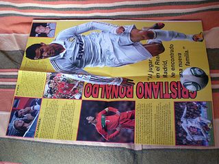 Mega póster desplegable Cristiano Ronaldo el mejor