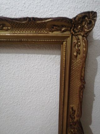 Marco antiguo madera