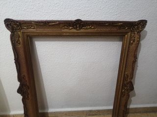 Marco antiguo madera