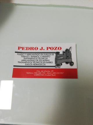 Pulidor mármol y terrazo 