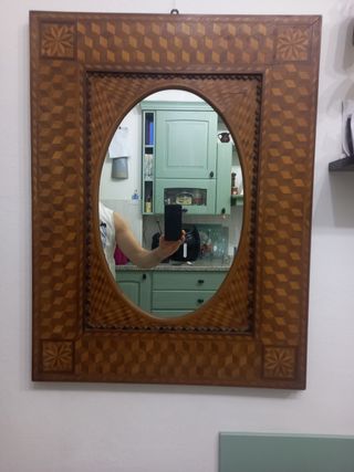 quadro con specchio vintage 